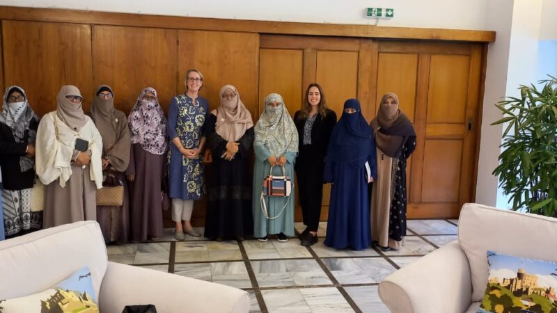 ব্রিটিশ হাইকমিশনারের সঙ্গে জামায়াতে ইসলামী মহিলা বিভাগের নেতৃবৃন্দের সৌজন্য সাক্ষাৎ