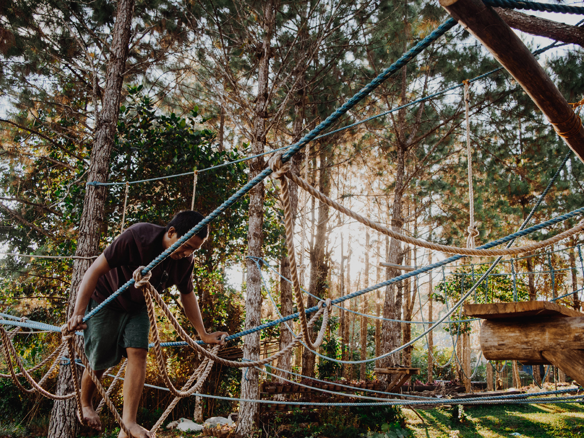 Baba’s lifestyle is splendid at temple