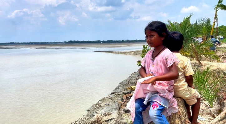 নদীভাঙন :ফেনীতে তীব্র আকার