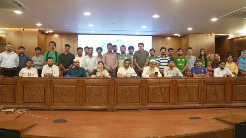 রাজধানীর ৩৩টি খাল রক্ষনাবেক্ষন ও সবুজায়নে কাজ করবে ডিএনসিসি নির্ধারিত সেচ্ছাসেবকগণ