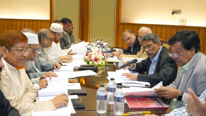 দ্রুততম সময়ে একটি জাতীয় সনদের দিকে অগ্রসর হতে চায় ঐকমত্য কমিশন : অধ্যাপক আলী রীয়াজ 