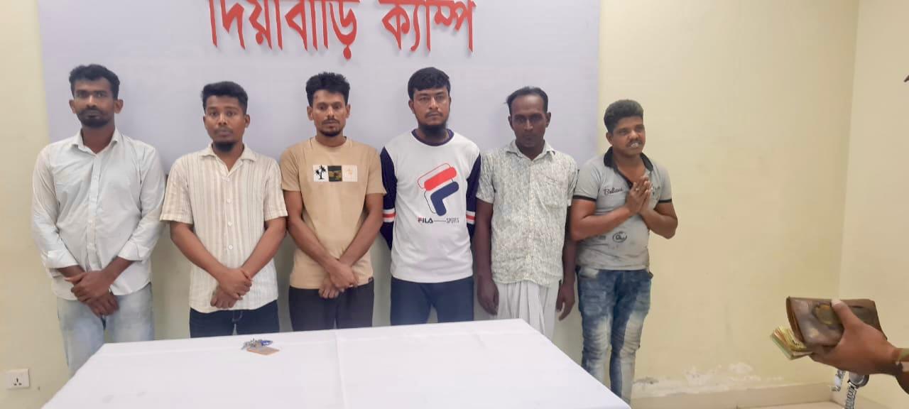 বিআরটিএ উত্তরায় ৬ দালালকে কারাদন্ড