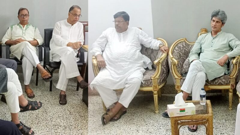 গণতন্ত্র মঞ্চের সাথে বিএনপির লিয়াজোঁ কমিটির বৈঠক