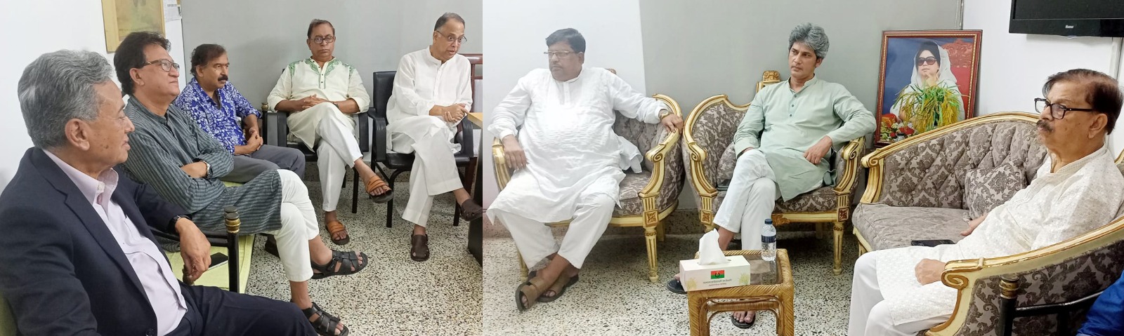 গণতন্ত্র মঞ্চের সাথে বিএনপির লিয়াজোঁ কমিটির বৈঠক