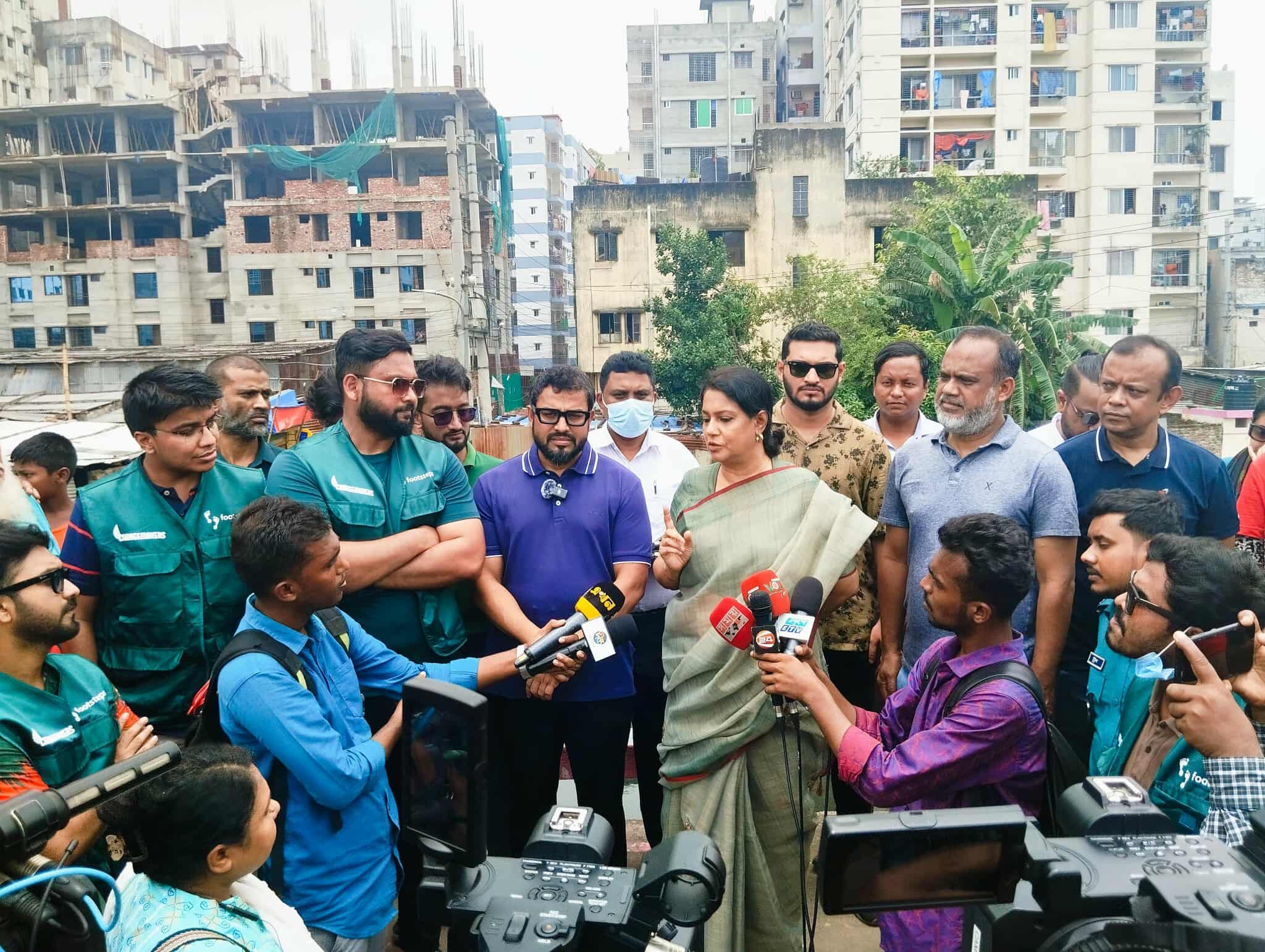ঢাকার রামচন্দ্রপুর খালটিকে এবার টেকসইভাবে পরিচ্ছন্নকরণের উদ্যোগ নেয়া হয়েছে : সৈয়দা রিজওয়ানা হাসান