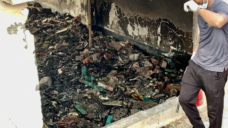 স্কুল ভবনে কত শিক্ষার্থী ছিল, কারও কাছেই তথ্য নেই