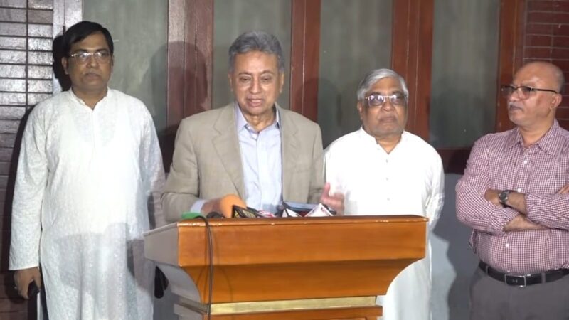 সংখ্যানুপাতিক পদ্ধতি জাতীয় সংসদ ছাড়া কেউ করতে পারবে না: আমীর খসরু