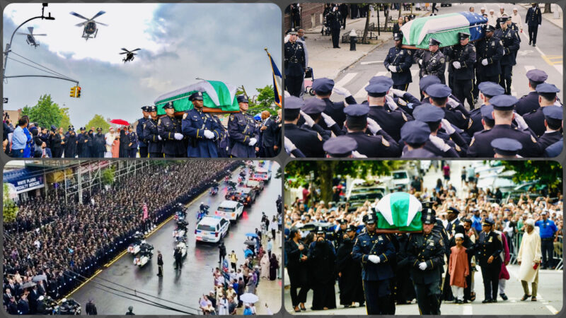 নিউইয়র্কের হৃদয় জিতে বিদায় নিলেন দিদারুল, জানাজায় মানুষের ঢল