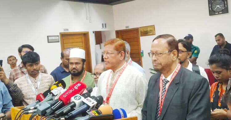 দাবি ও শর্ত পূরণ না হলে, নির্বাচন নয় : জামায়াত