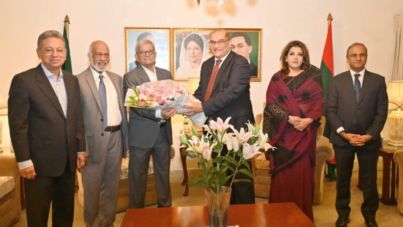 বিএনপি মহাসচিবের সাথে পাকিস্তানের নতুন হাইকমিশনারের সাক্ষাৎ