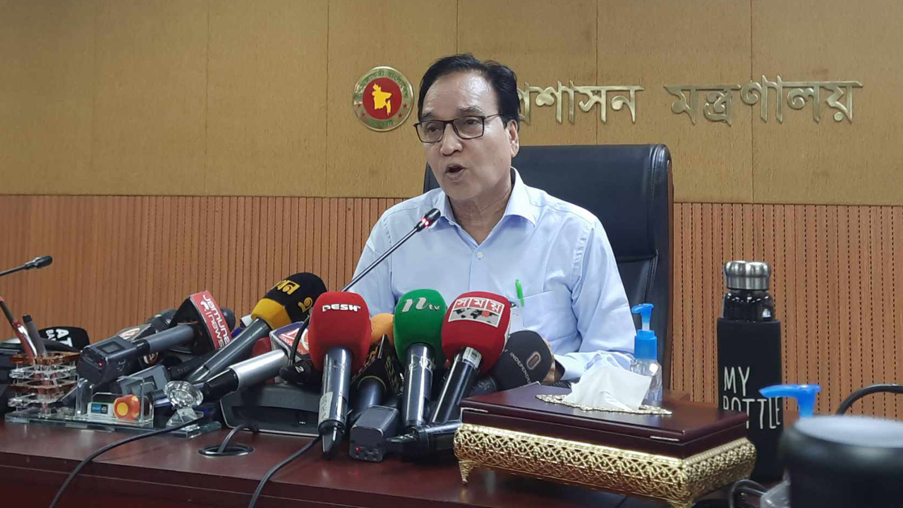 জনপ্রশাসন সচিব মোখলেস উর রহমান বদলি