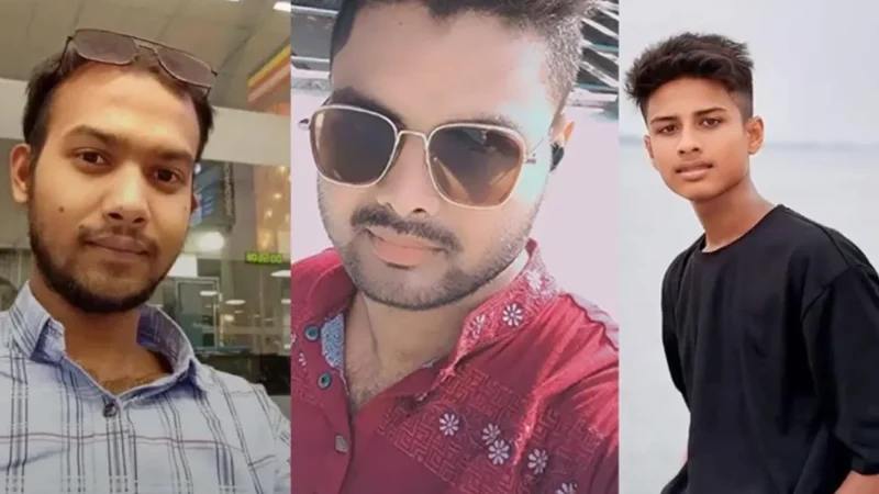 ট্রাকের সঙ্গে মোটরসাইকেলের সংঘর্ষে তিন বন্ধু নিহত