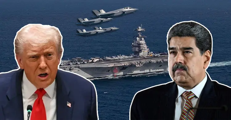 ভেনেজুয়েলার আকাশসীমা ‘বন্ধ’, হামলার দ্বারপ্রান্তে যুক্তরাষ্ট্র!