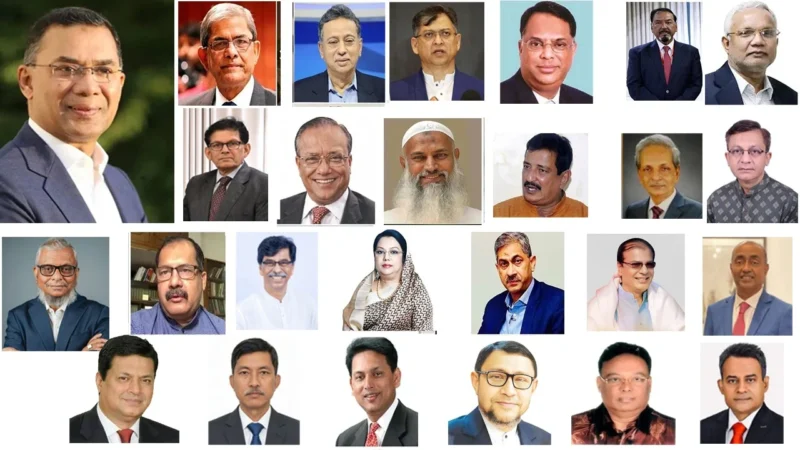 মন্ত্রী-প্রতিমন্ত্রী কে কোন মন্ত্রণালয়ে