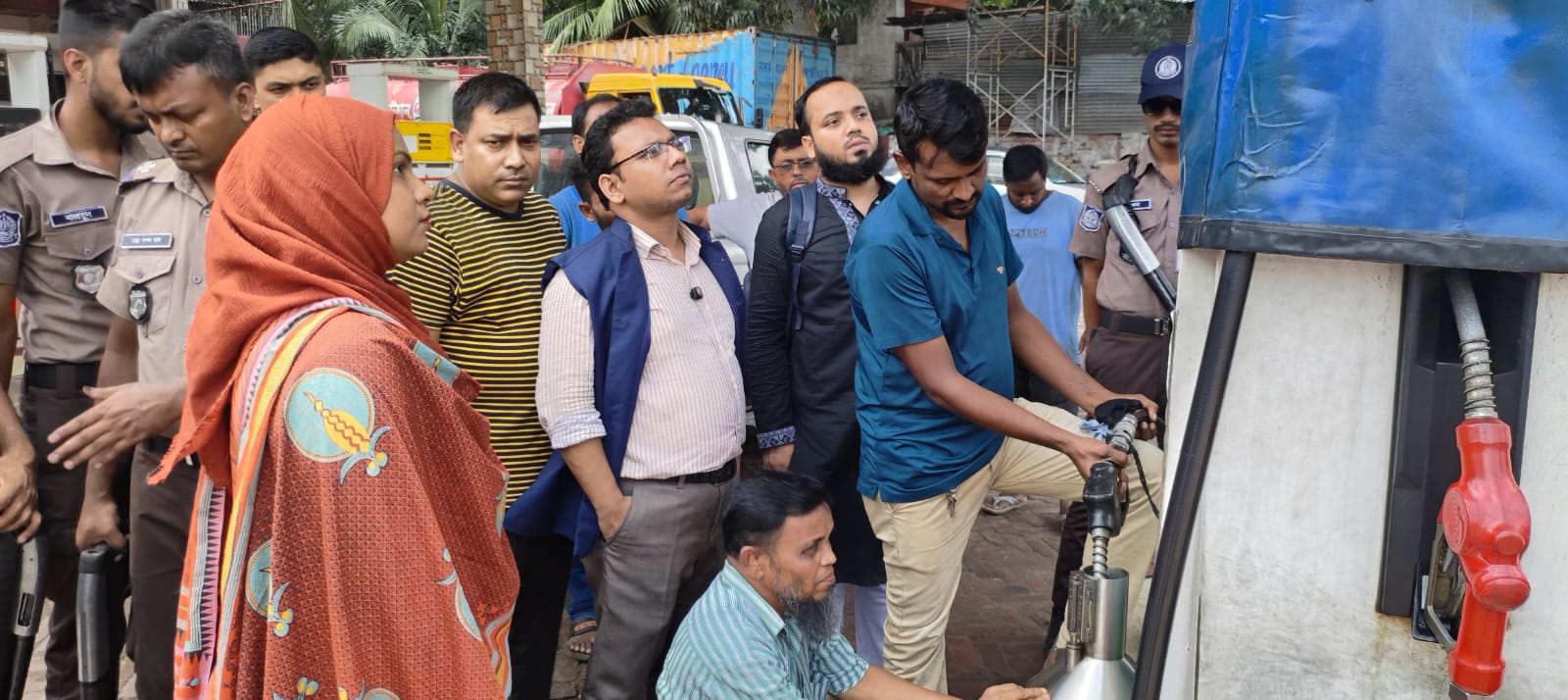 পরিমাপে কারচুপির অপরাধে তশোফা ফিলিং স্টেশনকে ৪ লক্ষ টাকা জরিমানা করলো বিএসটিআই